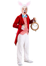 Kids Dignified White Rabbit Costume