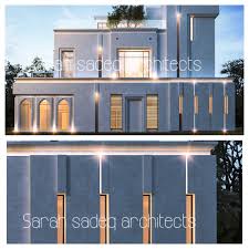 Private Villa Kuwait 500 M Sarah Sadeq Architects Facade Architecture Architecture Exterior Design