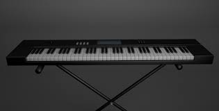 Realistic Electric Piano Electric Piano Piano Print