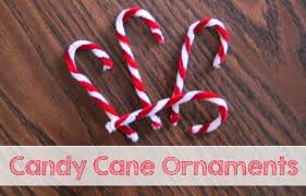 Skylety 50 piece christmas crutch plastic candy cane hanging ornaments christmas cane accessories hanging with rope for christmas party. Easy Homemade Candy Cane Christmas Ornaments