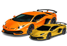 Unbekannt 18 lamborghini aventador mattschwarz hk102 bausatz. Lamborghini Aventador Svj 1 14 Orange 2 4ghz Kaufland De
