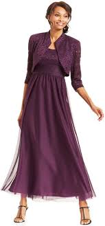 R M Richards R M Richards Glitter Lace Empire Waist Gown And Jacket Bride Clothes Mother Of Bride Outfits Mother Of Groom Dresses