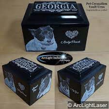 You may also want to keep only a small portion of the cremains and scatter the rest, in which case you may want to consider a keepsake urn. Small Pet Cremation Urn Laser Engraved Pet Urn Custom Photo Pet Urn Cat Urn Dog Urn Small Pet Urn 25 Lbs Pet Urns Pet Cremation Urns Dog Urns