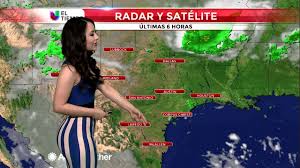 Maria Perez Breve Informativo Del Clima Por Univision 48 2015 Youtube
