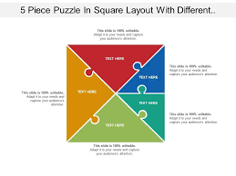 Check spelling or type a new query. 5 Piece Puzzle In Square Layout With Different Seven Section Powerpoint Design Template Sample Presentation Ppt Presentation Background Images