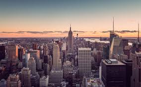 American City New York United State Usa American City New York United State Usa 2k Wallpaper Hdwallpaper New York Wallpaper Sunset City York Wallpaper