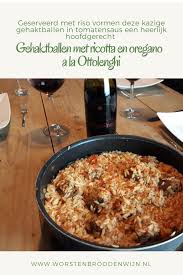 Gehaktballen Met Ricotta Uit Simpel Van Ottolenghi Worstenbrood Wijn Ricotta Recepten Gehaktballen Gezonde Maaltijden