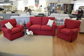 Fabric Sofas Suites Padstow 3 Piece Suite In Crimson Red Sofa Red Sofa Small Sofa