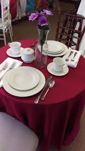 Our 30 Round Table Is Perfect For A Romantic Evening For Two Especially For Valentinesday Taylorrentalnj Table Settings Table Franklin Lakes