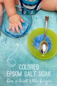Children can use up to one cup. Salt Color Soak Sensory Activity For Hurt Little Fingers Hands On As We Grow
