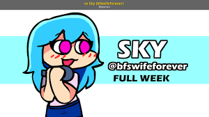 Sing Against Your Biggest Fangirl Sky A Friday Night Funkin Fnf Mod In The Executables Category Submitted By Bbpanzu In 2021 Funkin Friday Night Friday Video