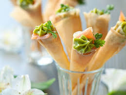 Cornets Aperitifs Au Guacamole Recettes Recette Guacamole Recette Recette Aperitif