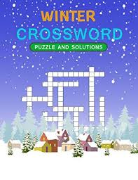 Use our crossword puzzle maker to create your own crossword puzzle with custom words and clues to quiz kids on vocabulary, reading comprehension the answer word should be at the beginning of each line followed by a comma, and then followed by the word's clue. Winter Crossword Puzzle And Solutions Large Print Puzzles Brain For Adults And Kids By Flowers English Crossword Puzzle Crossword Puzzle