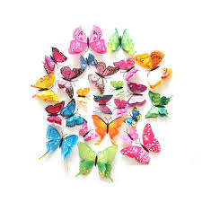 A wide variety of home decor butterfly options are available to. Goaup 24 Pcs Butterfly Decorations 3d Wall Decals Removable Diy Home Decorations Art Decor For Living Room Bedroom Tv Background Magnets And Glue Sticker Set Buy Online In Aruba At Aruba Desertcart Com Productid