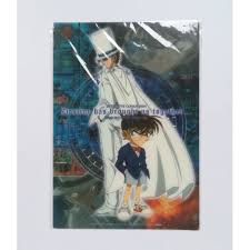 Conan is faced with a difficult task of stopping kaito kid who is disguised as shinichi kudo. Detective Conan Magician Of The Silver Sky Edogawa Conan Kuroba Kaito Clear Pencil Board Clear Shitajiki Clear Underlay Board J Pop On Carousell