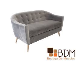 Sillas de cocina madera sillas de cocina metálicas taburetes de cocina sillas de cocina pvc. Sofa Moderno En Madera Y Tapiz Suede Para Sala Color Gris Terranova Denver 2 My Blog
