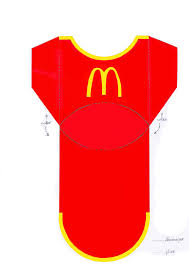 Patron Boite De Frite Mcdonald S Bricolage Et Loisirs Creatifs Boite A Fabriquer Marchande Enfant