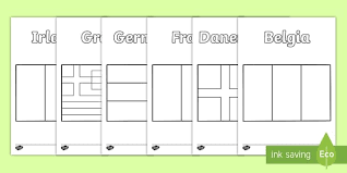 Steagurile tarilor din uniunea europeana. Drapelele Europei Activitate Teacher Made