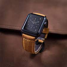 Leather apple watch band 42mm 44mm apple watch band 38mm 40mm leather apple iwatch monogram custom apple strap man woman gift watch strap hifacrafts 5 out of 5 stars (2,708) sale price $17.45 $ 17.45 $ 34.90 original price $34.90 (50%. Best Leather Apple Watch Bands From Most Affordable To Luxurious Cult Of Mac