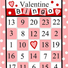 Included in this free set are: 10 Sets Of Free Printable Valentine Bingo Cards
