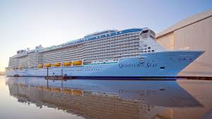 Quantum of the seas the newest ship of royal caribbean, will feature skydiving, indoor bumper. Construction Finishes Up On Royal Caribbean International S New Quantum Of The Seas Popular Cruising
