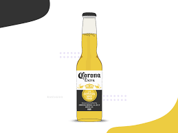 Corona Beer Bottle Illustration Corona Beer Bottle Beer Bottle Beer