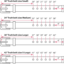 Belt Sizing Chart How To Get A Belt That Fits Perfectly