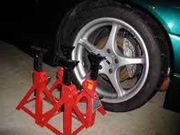Flat surface, four trash bags, ruler or tape. Do It Yourself Alignment Tips Tools Needed Jack Stands Capecoral Florida Autorepair Wheel Alignment Wheel Alignment Alignment Jack Stands