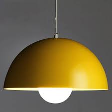 Modern Pendant Ceiling Light Shade Metal Lighting Dining Room Chandelier Light Fixture Yellow Amazon Co Uk Chandelier Fixtures Ceiling Lights Pendant Light