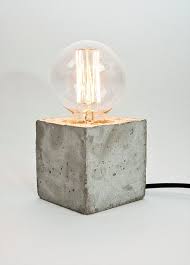 Lj Lamps Alpha Concrete Table Lamp Lampen Lampe Beton Tischlampen
