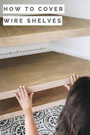 Diy Faux Floating Shelves Within The Grove Wire Shelving Diy Wooden Shelves Wire Closet Shelving