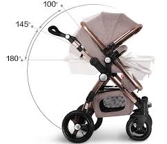 Calista 3 In 1 Convertible Stroller With Bassinet Toddler Seat Baby Strollers Baby Carriage Baby Seat