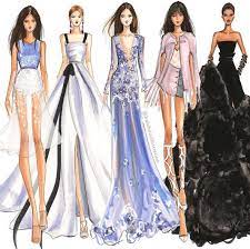 9 Head Fashion Figure Drawing Camp Fashionista