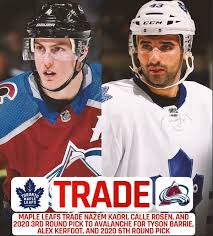 6 ft 0 in (183 cm) nazem kadri. Nazem Kadri Is Exactly What The Colorado Avalanche Needed Mile High Hockey