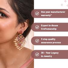 Tarinika Boucles d'oreilles pendantes en plaqué or antique avec motif  floral