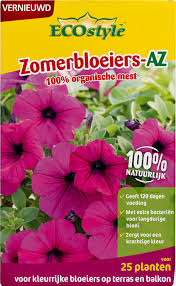 Vrolijke, kleurrijke zomerbloeiers als geranium mogen daarbij niet ontbreken. Ecostyle Zomerbloeiers Az 800 Gr Graszaaddirect