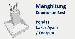 Maybe you would like to learn more about one of these? Cara Menghitung Kebutuhan Besi Cakar Ayam Pondasi Footplat