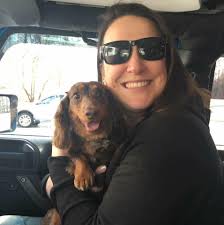 This is our sweet 15 year old little girl Ginger (though now she only  answers to Princess (she is mixed standard and miniature dachshund.) Thank  you so much for adding us to