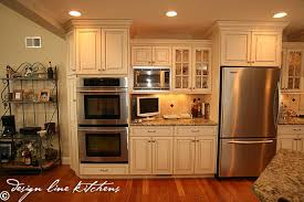 traditionl staggered height cabinets
