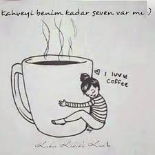 kahve aski kahve kahve saati kitap sanati