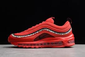 Mens Nike Air Max 97 Black And Red Nike Air Max 97 Red White Black Aq0655 121 Nike Air Max 97 Air Max Nike Air Max