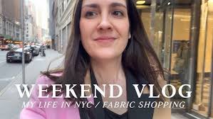 Weekly vlog: New pilates studio in NYC, sewing a luxe robe, nights out in  the city