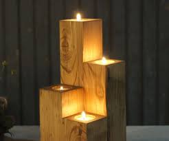 3 Reclaimed Wood Candle Holders Rustic Home Decor Wood Etsy Reclaimed Wood Candle Holders Wood Candle Holders Wooden Candle Holders