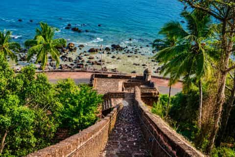 Goa beach sightseeing