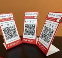 A5 Size UV Print QR Code Stand for Table Top Placement (Plastic)
