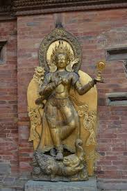 Goddess Ganga From Patan Royal Palace Nepal Indian Art Ancient Art Kathmandu Nepal