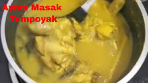 Tempoyak is made by taking the flesh of durian and mixing it with some salt and kept in room. Ayam Masak Tempoyak Youtube
