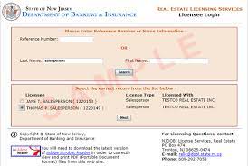 How i got my nj real estate license. Njdobi Licensing Services