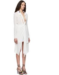 White La Robe Bellagio Dress By Jacquemus