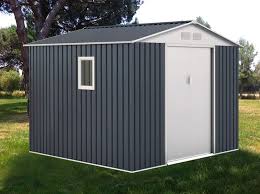Vous partez examiner votre jardin et en y réfléchissant bien, le long du mur dans le fond, il serait sûrement possible d'installer une cabane pour loger tout. Abri De Jardin Metal Epais Avec Fenetre Derby 7 06 M2 Brycus
